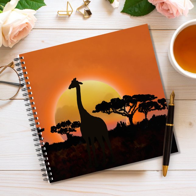 Cuaderno del Atardecer de la Jirafa | Fauna Silves (Subido por el creador)