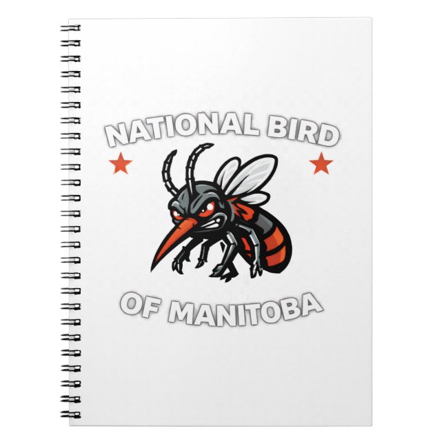 Cuaderno del Ave Nacional de Manitoba (Frente)