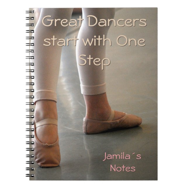 CUADERNO DEL BAILARÍN DE BALLET. GRANDES (Frente)