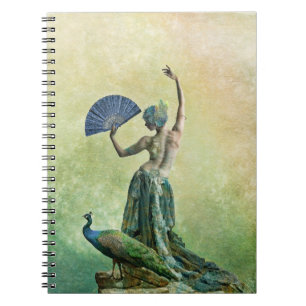 Cuaderno del bailarín del pavo real