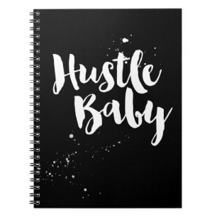 Cuaderno del bebé de la prisa, escritura pintada 