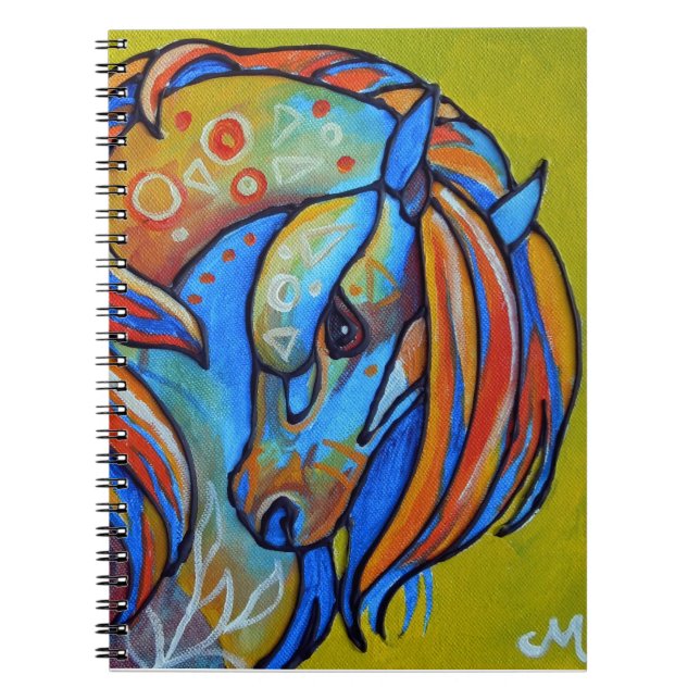Cuaderno del caballo 1 del vitral (Frente)