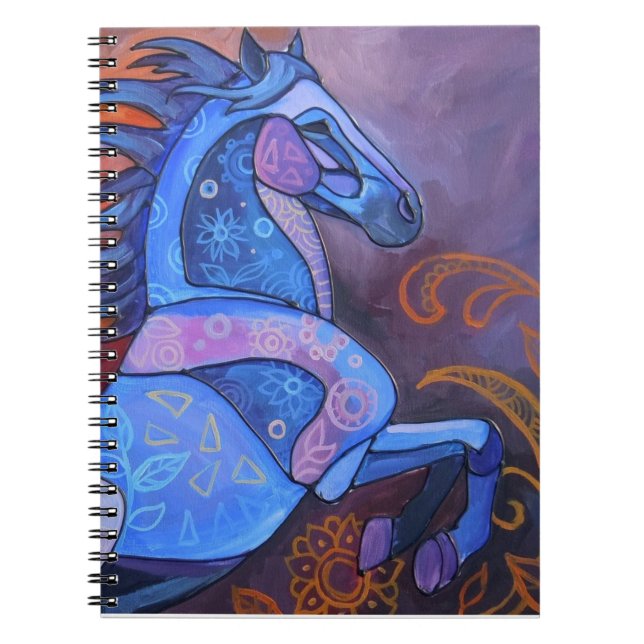 Cuaderno del caballo 2 del vitral (Frente)