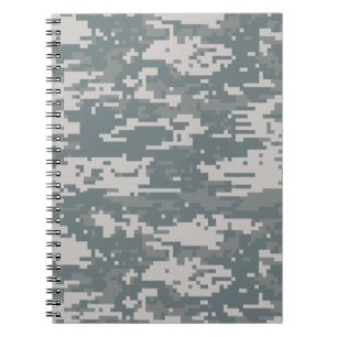 Cuaderno del camuflaje de Digitaces