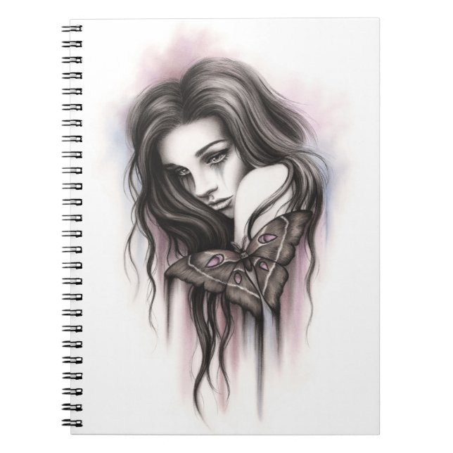 Cuaderno del chica de la polilla de los días (Frente)