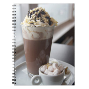 cuaderno del chocolate caliente