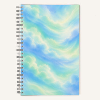 Cuaderno del cielo pastel | Diario estético de nub