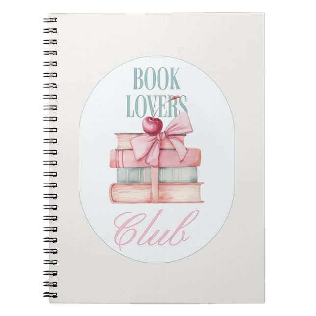 Cuaderno del Club de Amantes de los Libros (Frente)