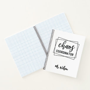 Cuaderno del Coordinador del Caos – Frase divertid