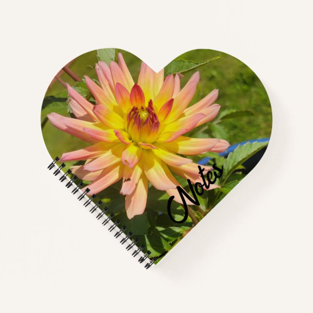 Cuaderno del corazón de Dahlia (Anverso)