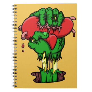 Cuaderno del corazón del zombi - 80 páginas