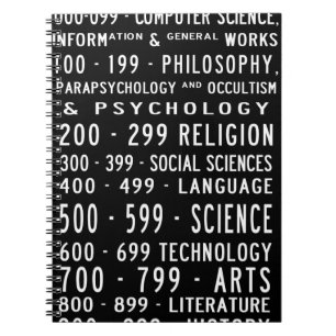 Cuaderno del decimal de Dewey
