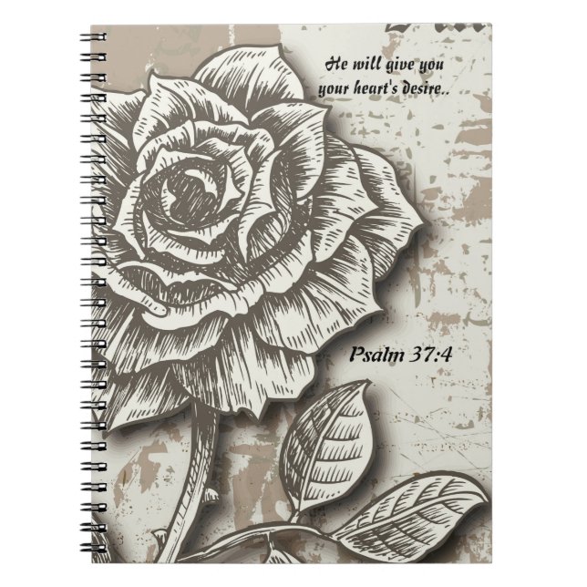 Cuaderno del deseo del corazón. (Frente)