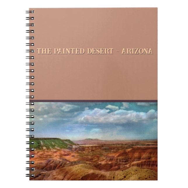 Cuaderno del desierto pintado (Frente)
