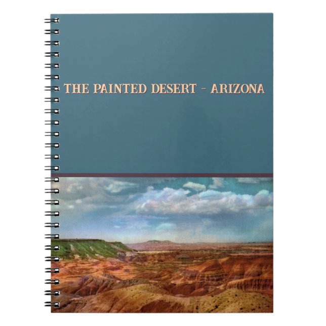 Cuaderno del Desierto Pintado (Frente)
