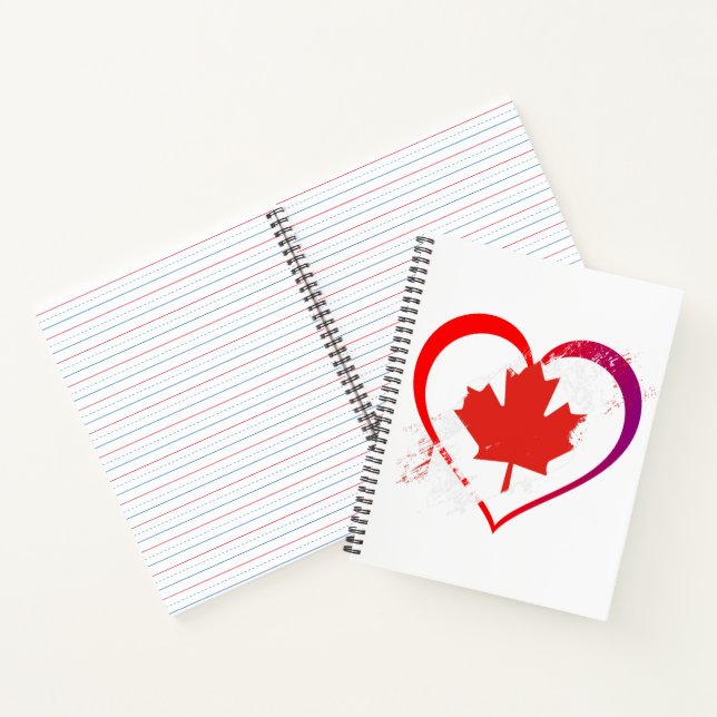Cuaderno del Día de Canadá (Interior)