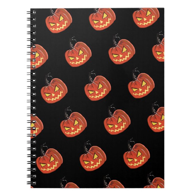 Cuaderno del Día de la Calabaza Asustada (Frente)
