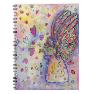 Cuaderno del Diario de Arte Ángel Universo Manife