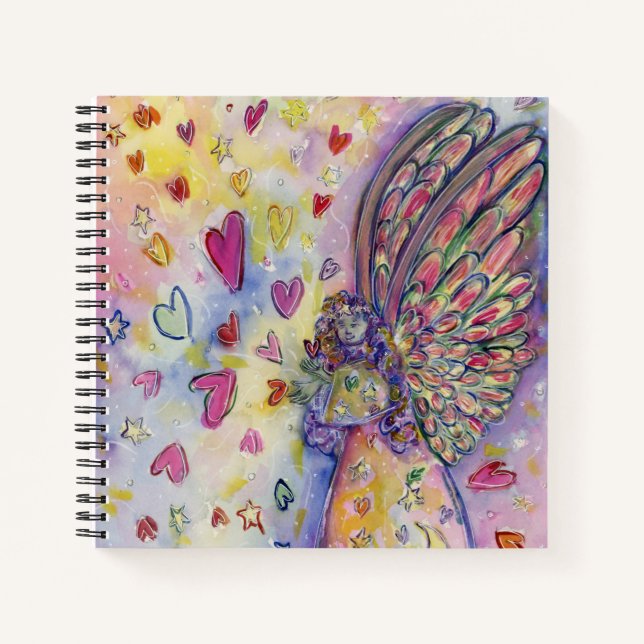 Cuaderno del Diario de Arte Ángel Universo Manifes (Anverso)