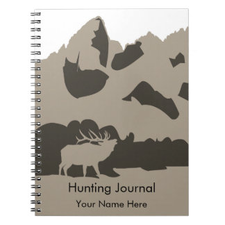 Cuaderno del diario de la caza