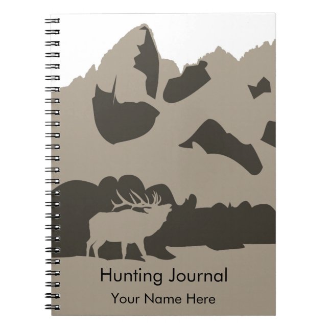 Cuaderno del diario de la caza (Frente)