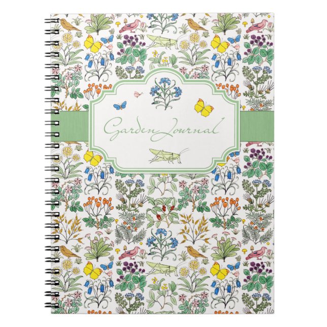 Cuaderno del diario del jardín del boticario de (Frente)