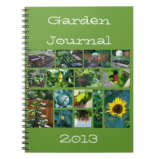 Cuaderno del diario del jardinero (Frente)