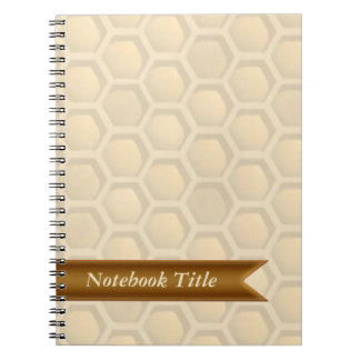 Cuaderno del diario del panal de las abejas
