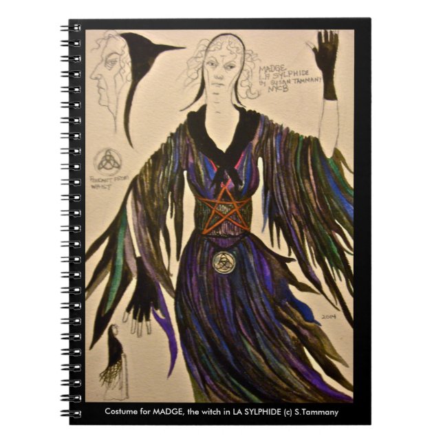 Cuaderno del diseño del traje (Frente)