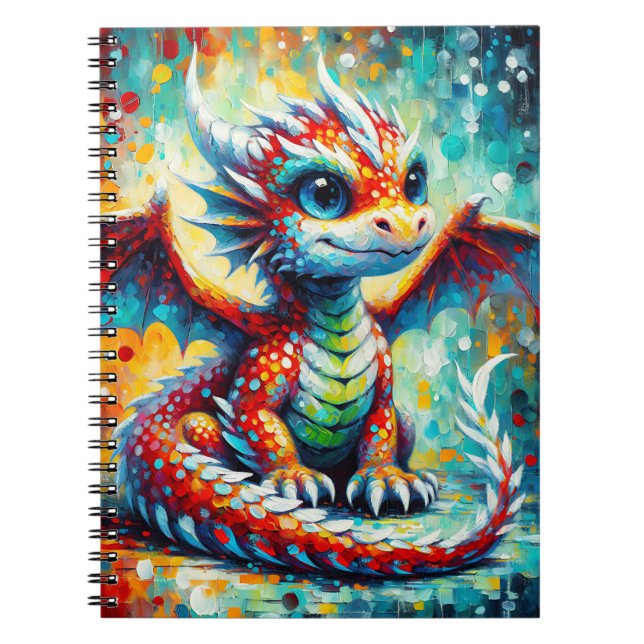 Cuaderno del Dragón Bebé (Frente)