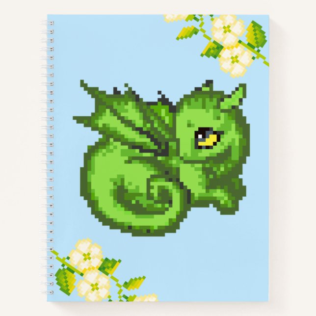 Cuaderno del Dragón Bebé (Anverso)