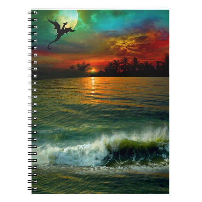 Cuaderno del dragón de los desplazadores de la (Frente)