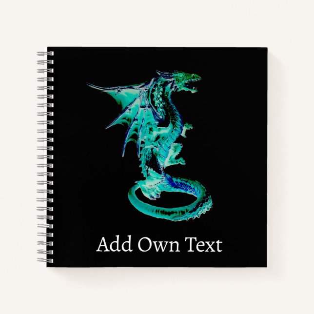 Cuaderno del Dragón Místico del Cielo Oceánico Fan (Anverso)