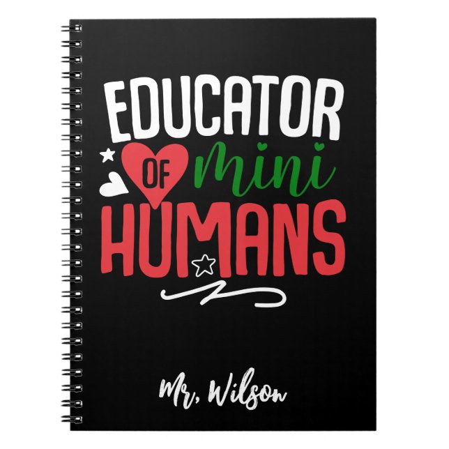 Cuaderno del Educador de Pequeños Humanos – Profes (Frente)