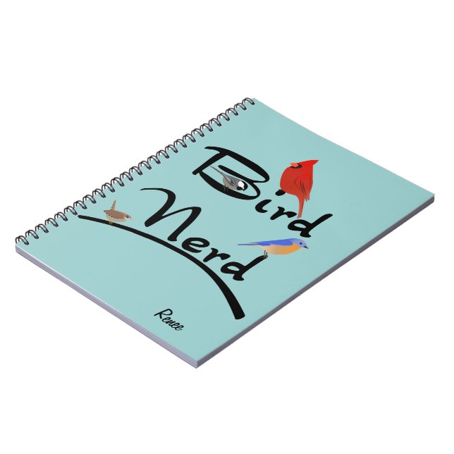 Cuaderno del empollón del pájaro (Lado Izquierdo)