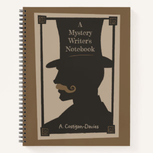 Cuaderno del escritor de misterio Villain
