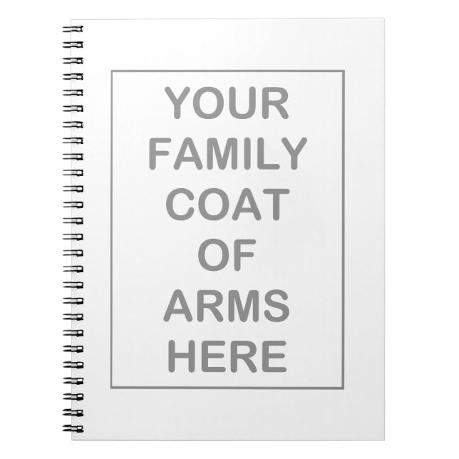 Cuaderno del escudo de armas (Frente)