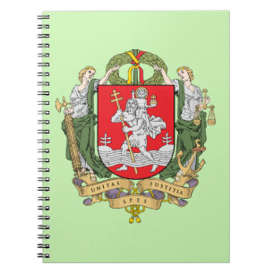 Cuaderno del escudo de armas de Vilnius, Lituania
