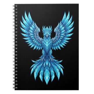 Cuaderno del Fénix Azul Ascendente - Diario de Art