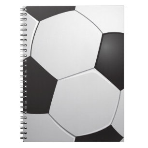 Cuaderno del fútbol del fútbol