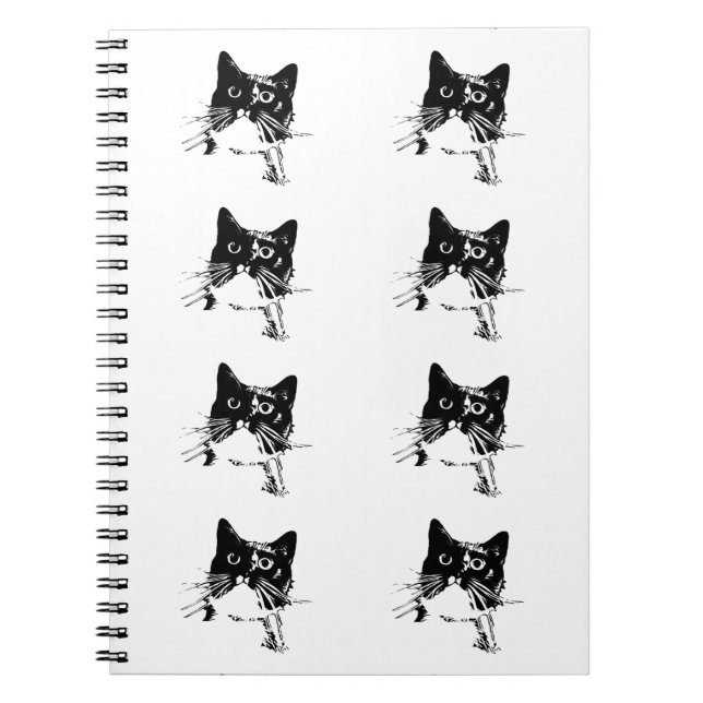 Cuaderno del gato del smoking (Frente)