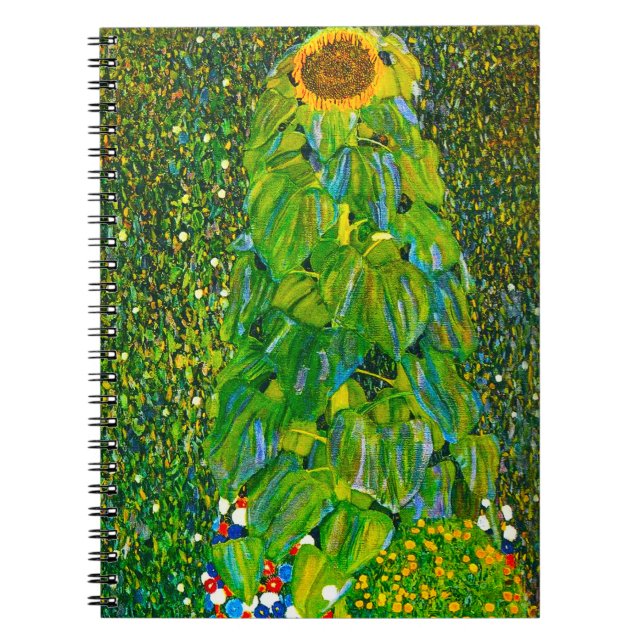 Cuaderno del girasol de Gustavo Klimt (Frente)