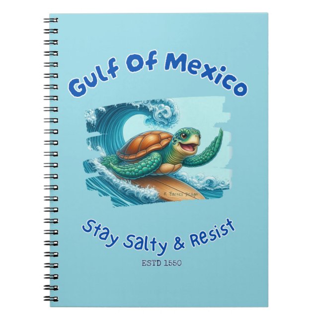 Cuaderno del Golfo de México para mantenerse salad (Frente)