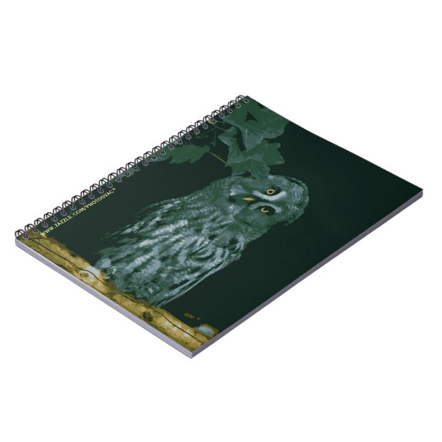 Cuaderno del Gran Búho Gris (Lado Izquierdo)