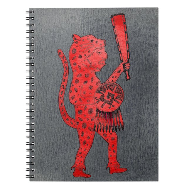 Cuaderno del guerrero de Jaguar (rojo) (Frente)