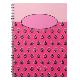 Cuaderno del insecto de la mariquita