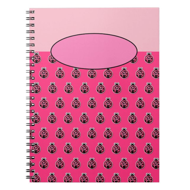 Cuaderno del insecto de la mariquita (Frente)