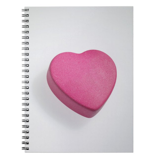 Cuaderno Del intento caramelo del corazón otra vez (Frente)