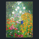 Cuaderno del jardín de flores de Gustavo Klimt<br><div class="desc">Cuaderno del jardín de flores de Gustavo Klimt. Pintura al óleo en lona a partir de 1907. Terminado durante su fase de oro, el jardín de flores es una de las pinturas del paisaje más famosas de Klimt. La explosión de colores del verano adelante en este trabajo con una mezcla...</div>