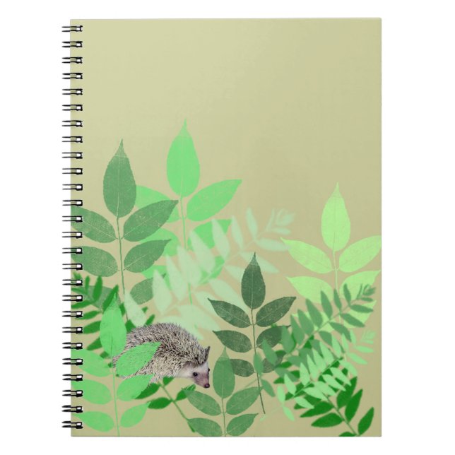 Cuaderno del jardín del erizo (Frente)